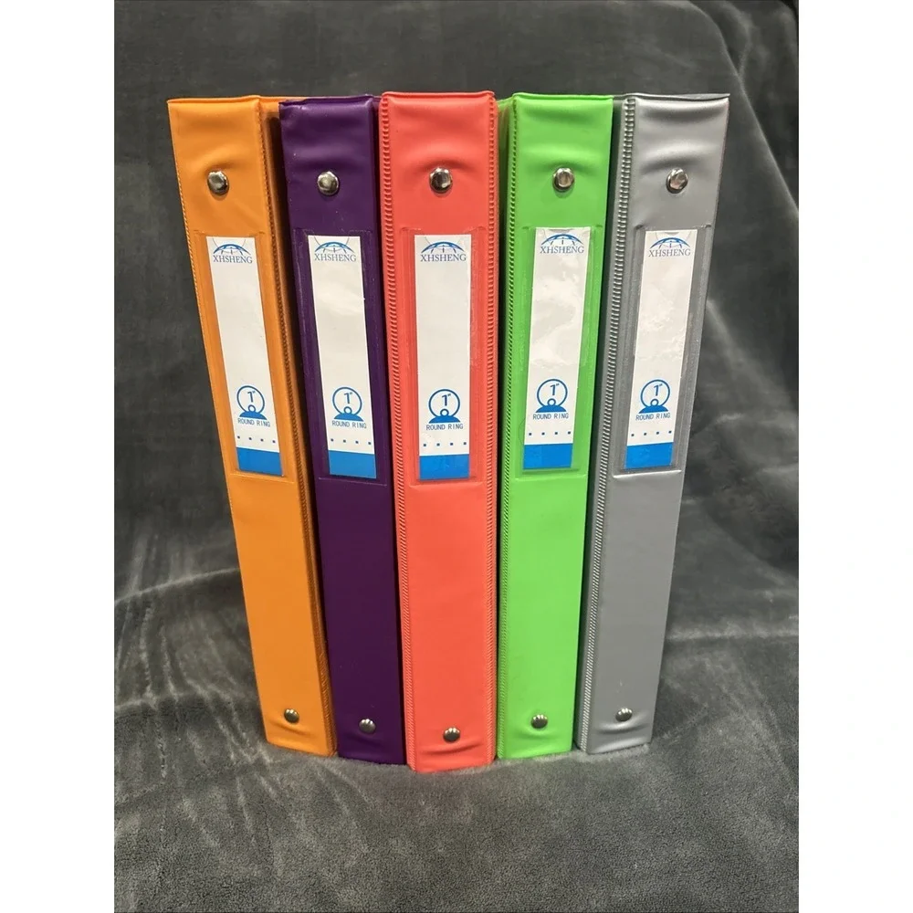 5- 3 Ring Binders ,1
